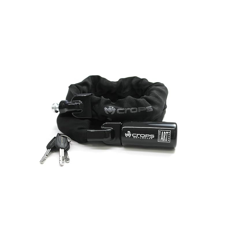 クロップス crops チェーンロック Deflocker 8.3 mm×1100 mm DL 8-110-01 ブラック