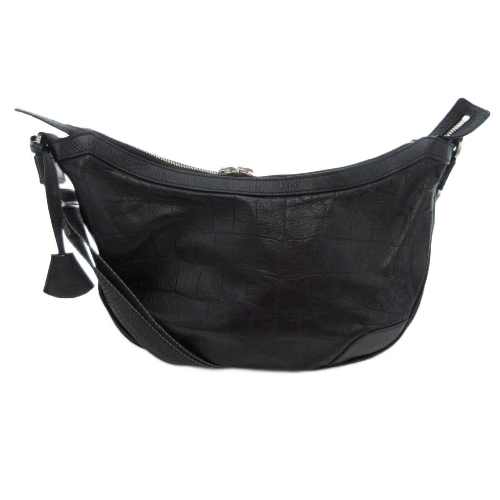 アニアリ バルケッタ ショルダーバッグ クロコ型押し レザー 本革 アニアリ aniary バルケッタ ショルダーバッグ クロコ型押し レザー