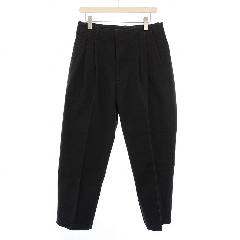 スティーブンアラン Steven Alan 24SS STRC DRILL 2PLEATED PANTS