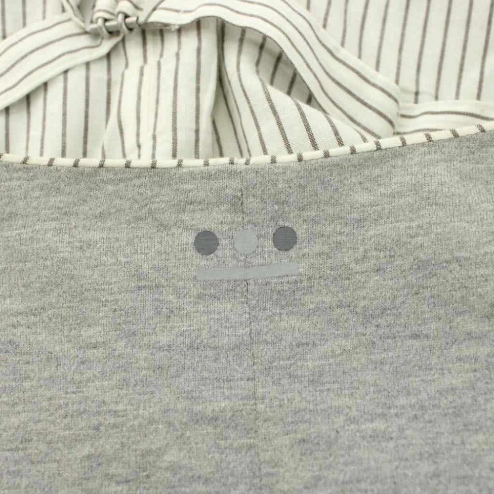 スリードッツ three dots ベスト ジレ リバーシブル 麻 リネン混