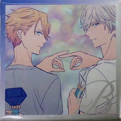 中古】バッジ・ピンズ(キャラクター) 増長和南＆北門倫毘沙 「B