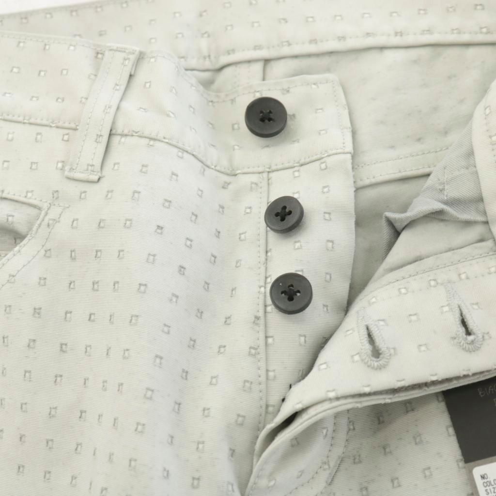 オーレット OURET 16SS パンツ ボタンフライ 総柄 コットン 1 ライト