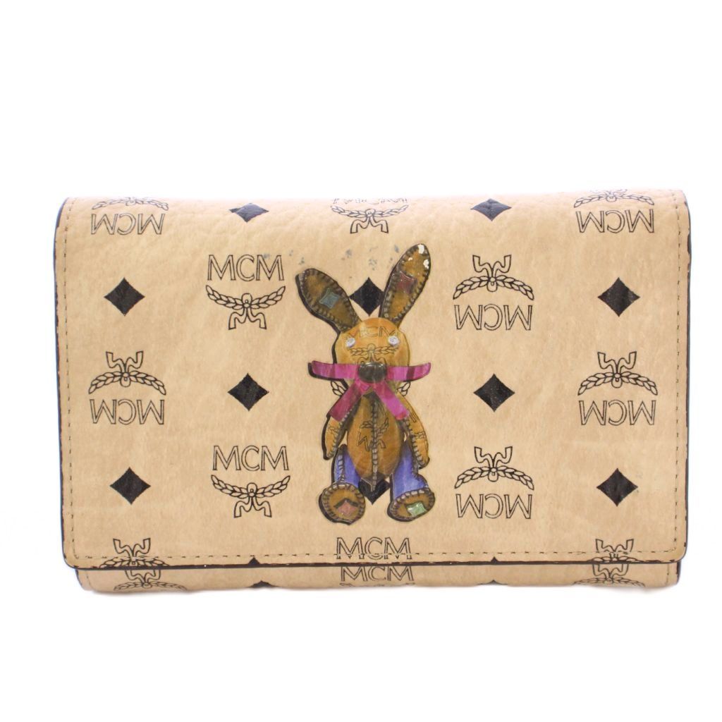 一番くじチェンソーマン -レゼ篇- クリアポスターH賞4種 エムシーエム MCM ロゴグラム 三つ折り財布 コンパクトウォレット