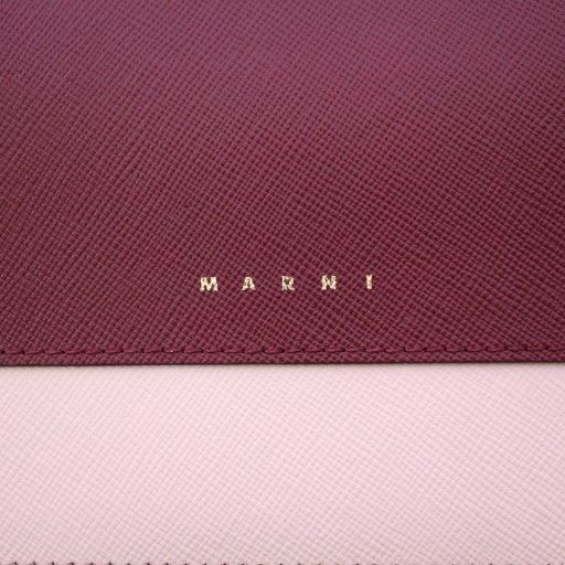 マルニ MARNI トランク 長財布 ロングウォレット レザー ラウンド