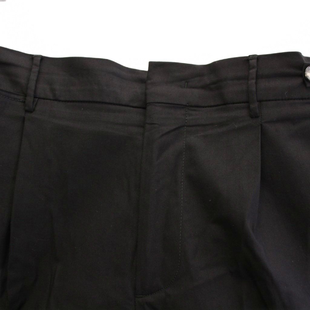 ベルウィッチ BERWICH テーパードパンツ スラックス タック ジップ