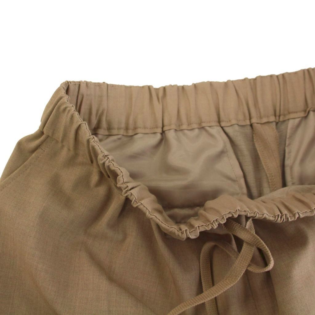 23区 オンワード樫山 25AW ドライ2WAYストレッチ ドロスト ワイド