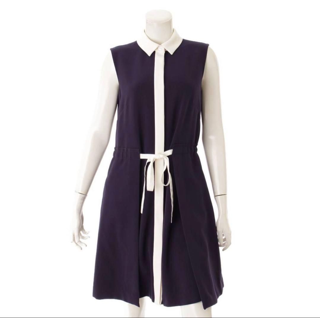FOXEY ADEAM 定価7.3万 Front Tied Dress ワンピ