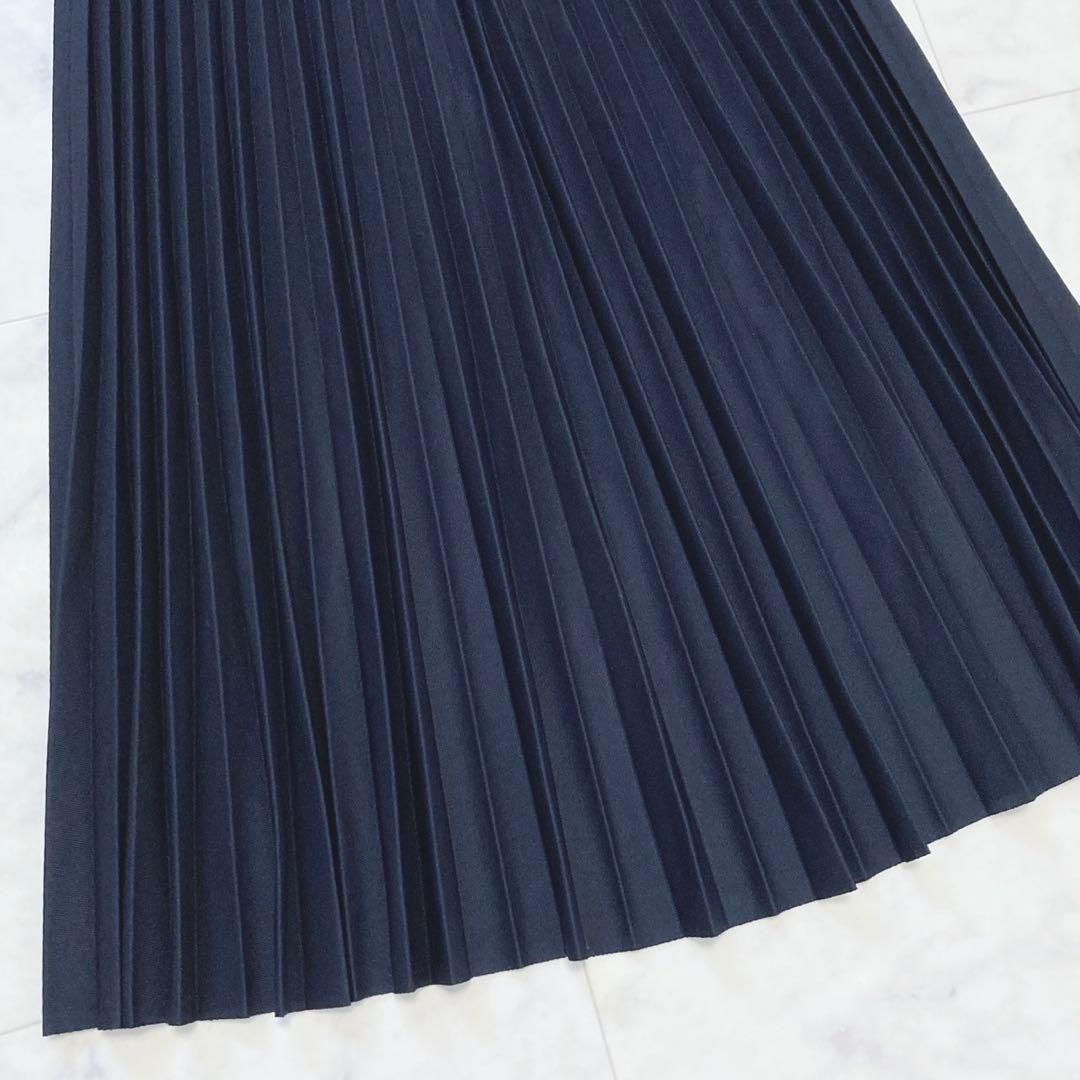 LACOSTE 小売 定価2.4万 美品 プリーツスカート ネイビー 完売品