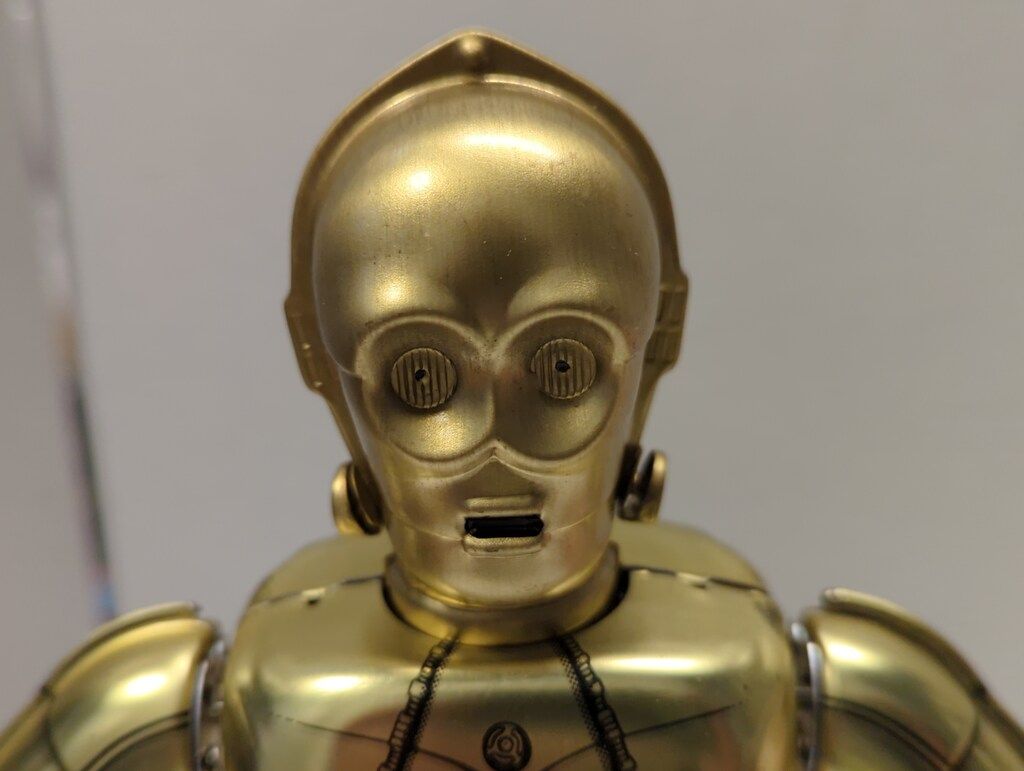 大阪ブリキ ゼンマイ歩行ブリキ C-3PO 250mm - メルカリ