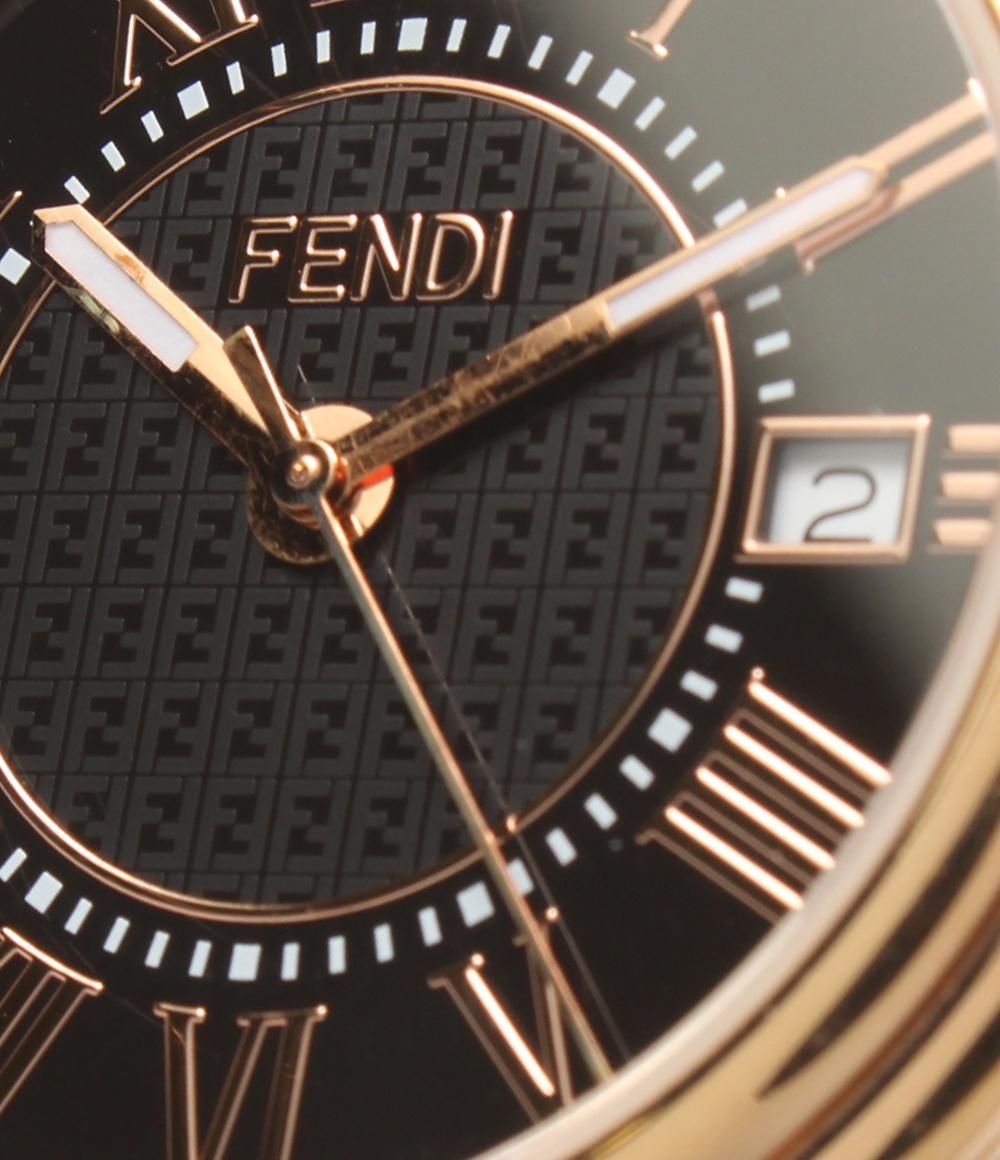 フェンディ 腕時計 クラシコ 25400L クオーツ ブラック メンズ FENDI