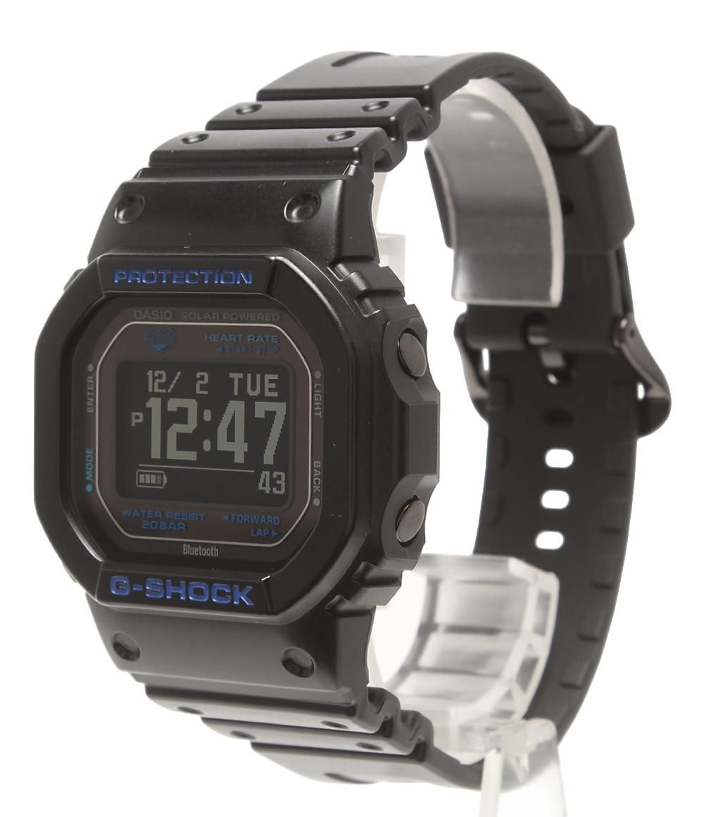 カシオ スマートウォッチ 腕時計 Bluetooth ソーラーアシスト充電 G SQUAD SHOCK DW H 5600 1 A 2 JR バッテリー充電 メンズ CASIO