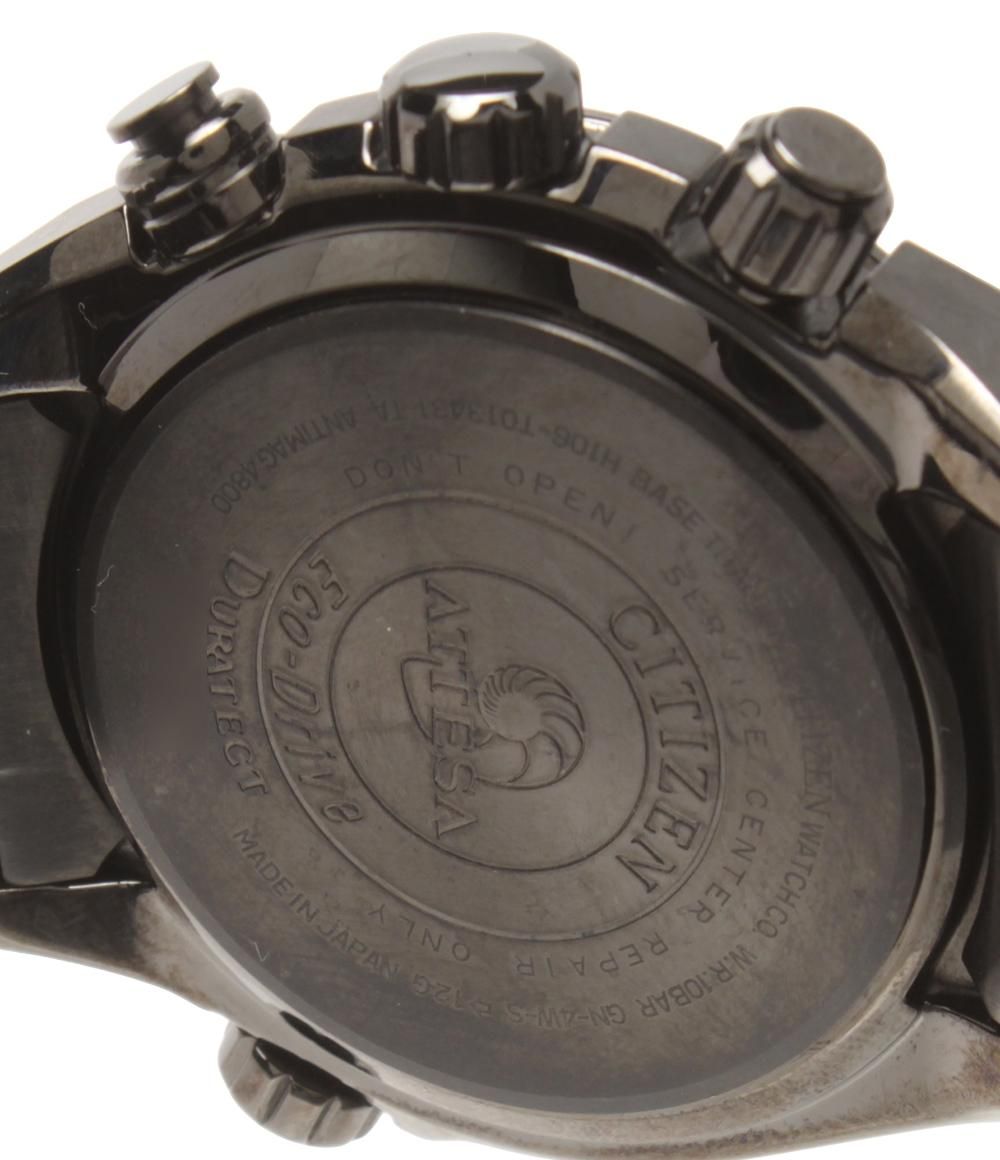  シチズン 腕時計 アテッサ ATTESA H 106 T 013431 ソーラー ブラック メンズ CITIZEN その他 時計