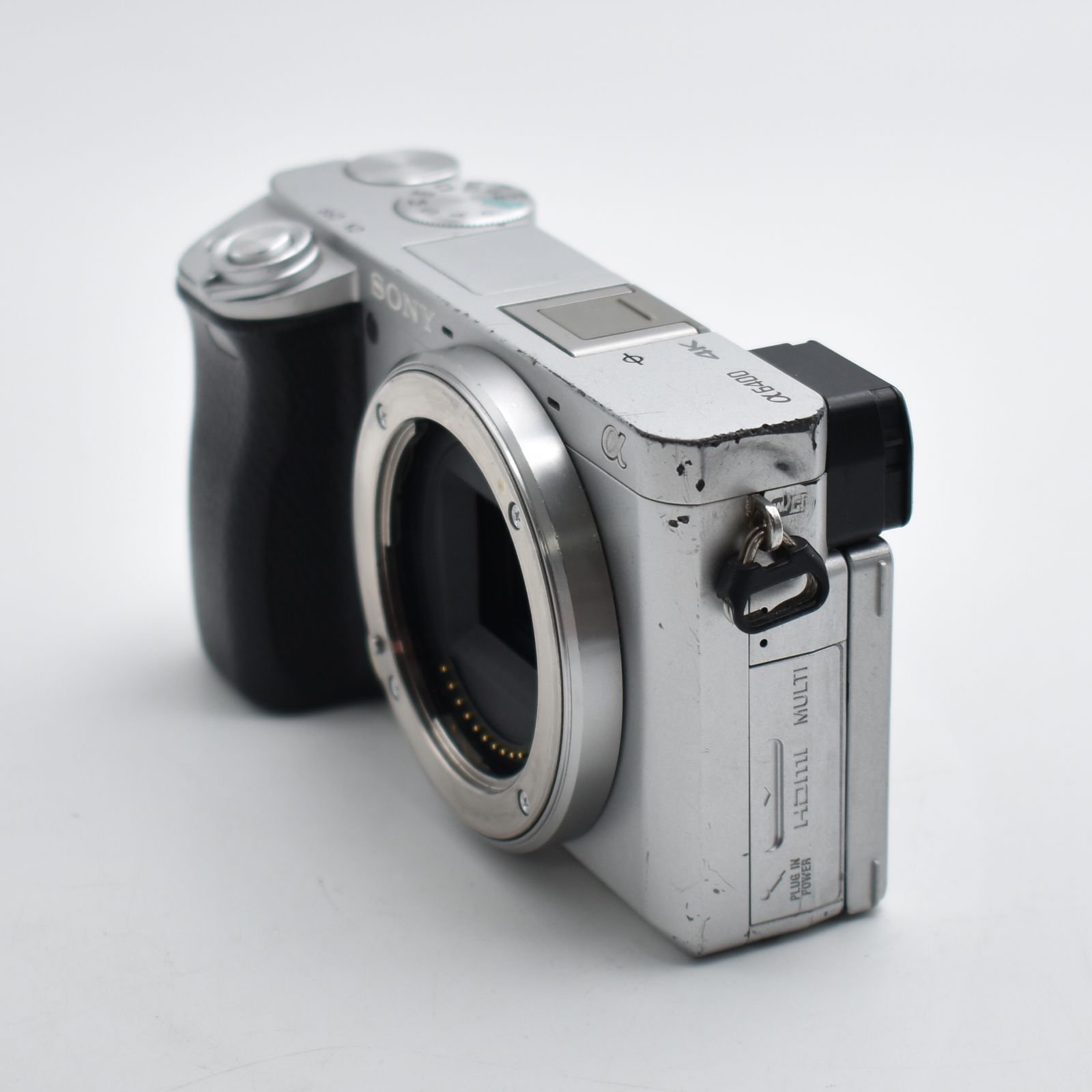 B 10497 SONY ソニー APS C ミラーレス一眼カメラ α6400 ボディ レンズなし シルバー ILCE 6400 S