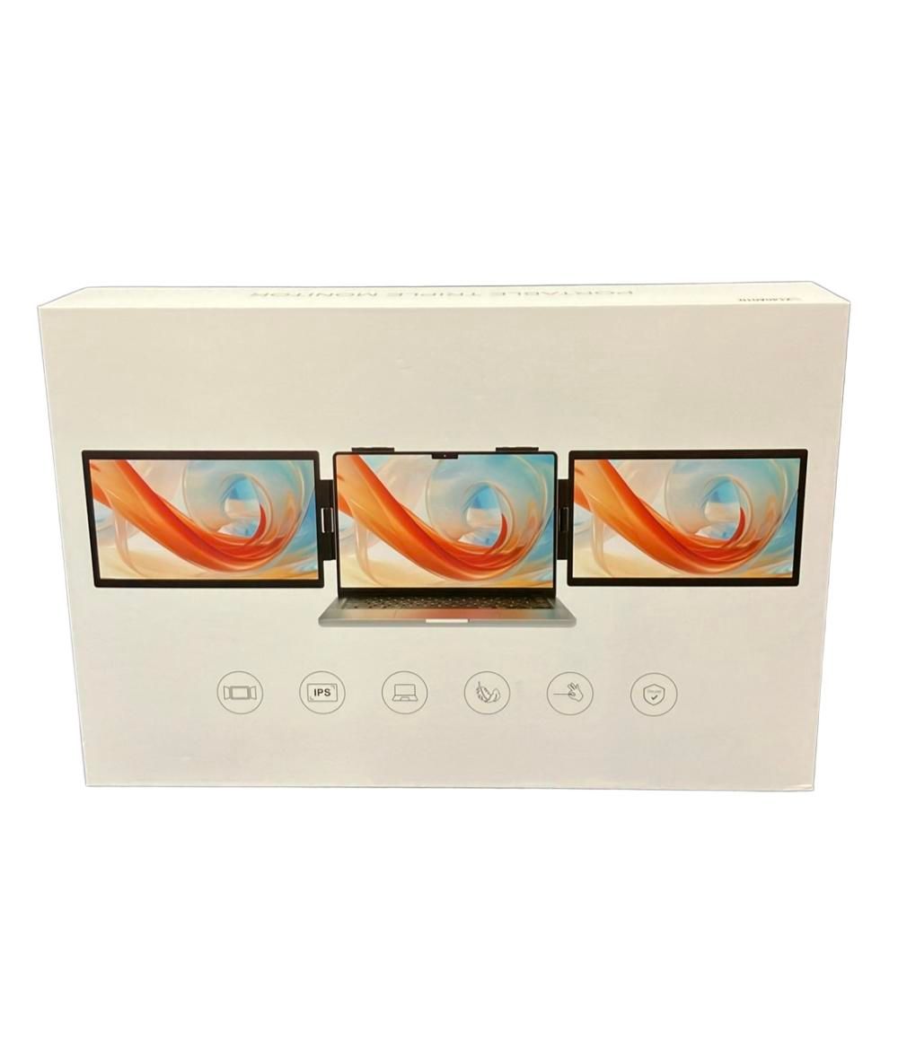 Laptomo ポータブルトリプルモニター 14インチ デュアルモニター