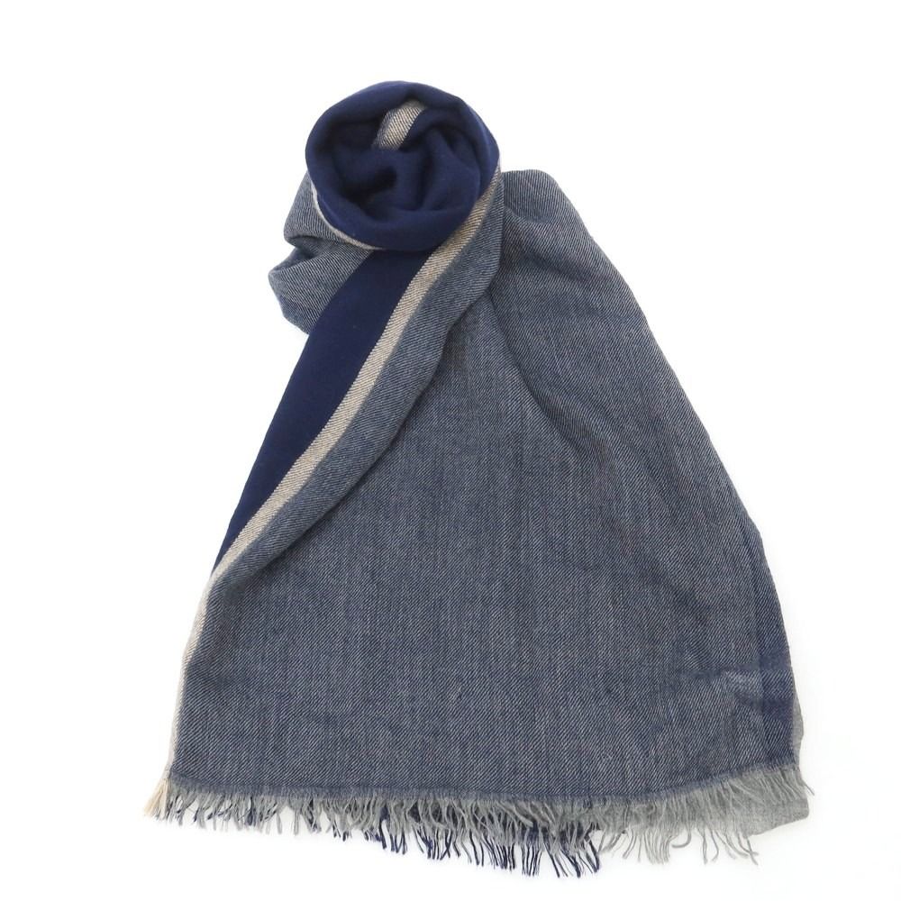 ブルネロクチネリ スパンコール付き大判ストールカシミア70%シルク30