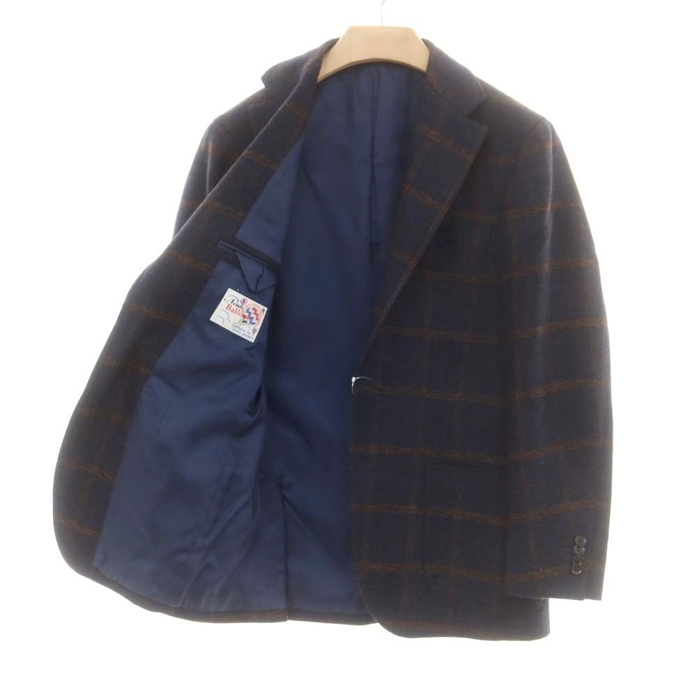 中古】リングヂャケット RING JACKET NEW BALLOON ツイードウール 