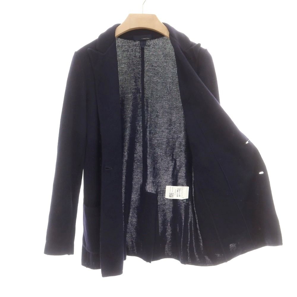 ラルディーニ 工場 LARDINI ウール ダブル ニットジャケット ラルディーニ 工場 LARDINI ウール ダブル ニットジャケット