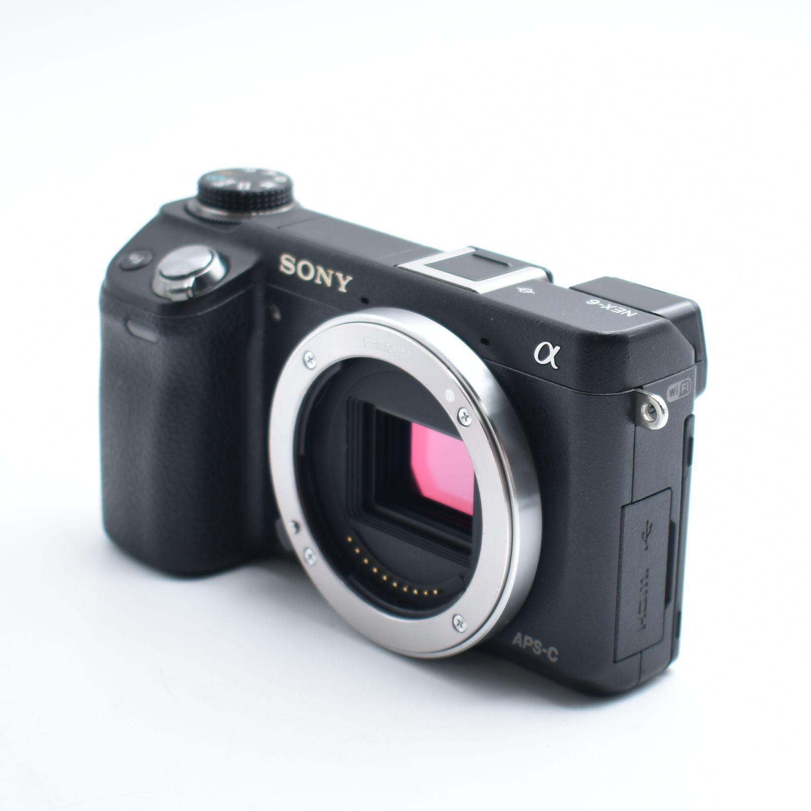 B 9391 SONY ミラーレス一眼カメラ α NEX 6ボディ ブラック 6