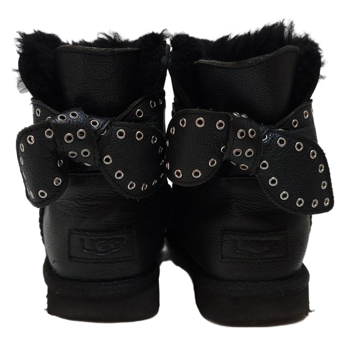 UGG(アグ) ショートブーツ 24 レディース キャメロン 1016298 黒