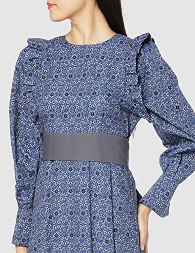  コエル カジュアルドレス ボタニカル柄ワンピース レディース ブルー 標準 その他 フェイスケア