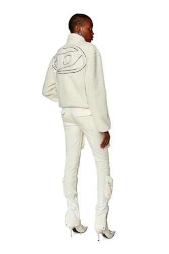  ディーゼル レディース ジャケット ボア ブルゾン XL ホワイト 5 KM その他 フェイスケア