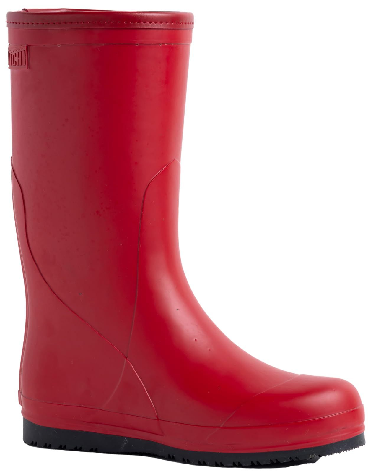 第一ゴム 長靴 ノヴァ ミドル丈 ボア裏 滑りにくい 天然ゴム レインブーツ 雪道 a 244 レッド 24.5 cm