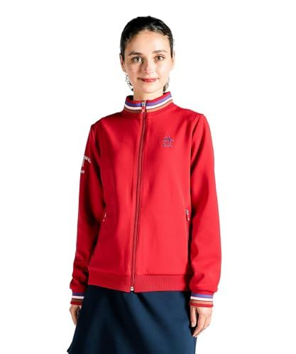 マンシングウェア ジャケット 表はっ水 ヒートナビ 蓄熱保温 暖かい 前開き ゴルフ レディース RD 00 レッド L