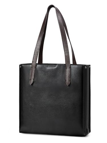 ムラ トートバッグ メンズ シュリンクレザー 大容量 本革 ブラック