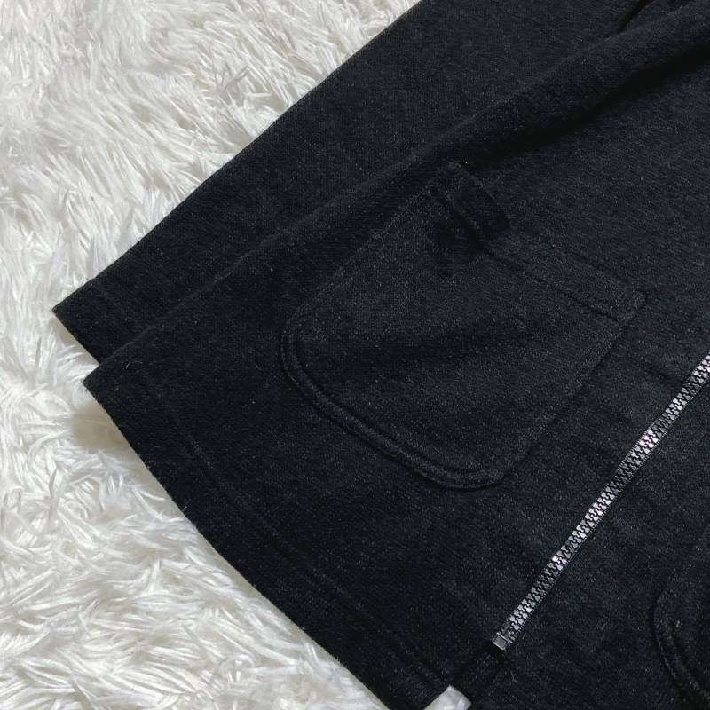 FENDI JEANS フェンディ ジーンズ ニットジャケット ジップ ズッカ