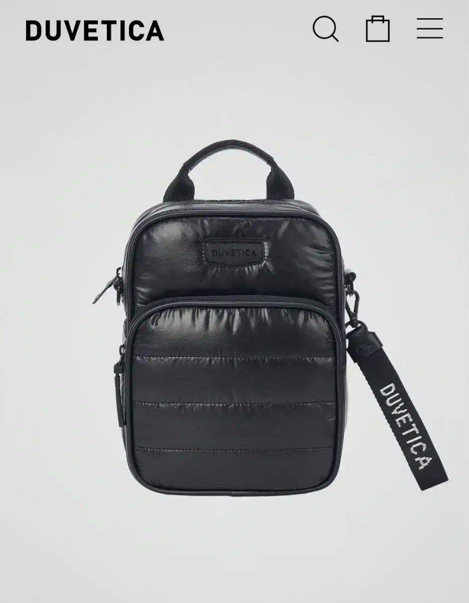 デュベティカ カルソリナ ダウンバッグ クロスバック ダウンバック キーホルダー