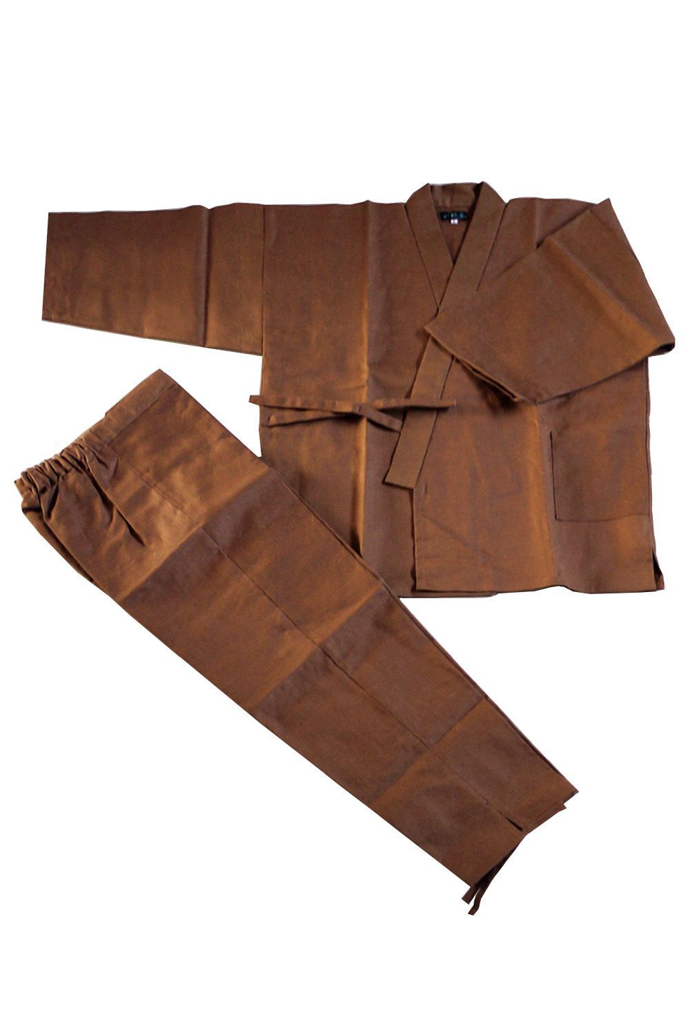 作務衣 本柿渋染 3シーズン サイズ3 L