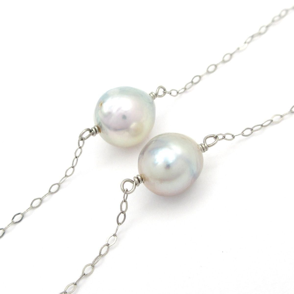  Unbranded ノーブランド ネックレス Pt 850 グレー 総重量 6 4 g ネックレス アクセサリー