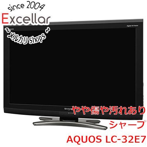 bn 3 SHARP 32 V型 ハイビジョン液晶テレビ AQUOS LC E 7 B ブラック リモコンなし