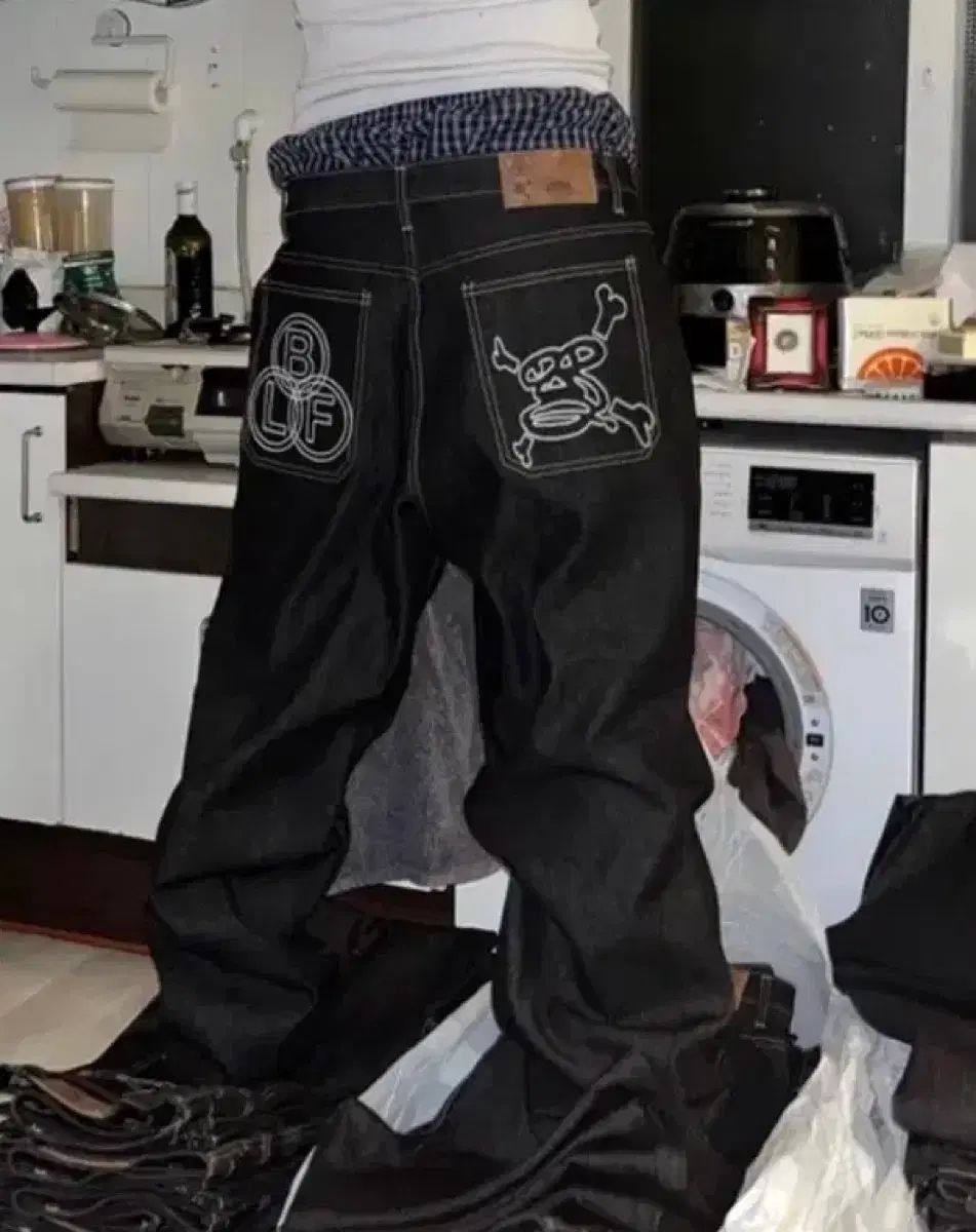 ボーイロングフェイス New BLF デニム ラージ