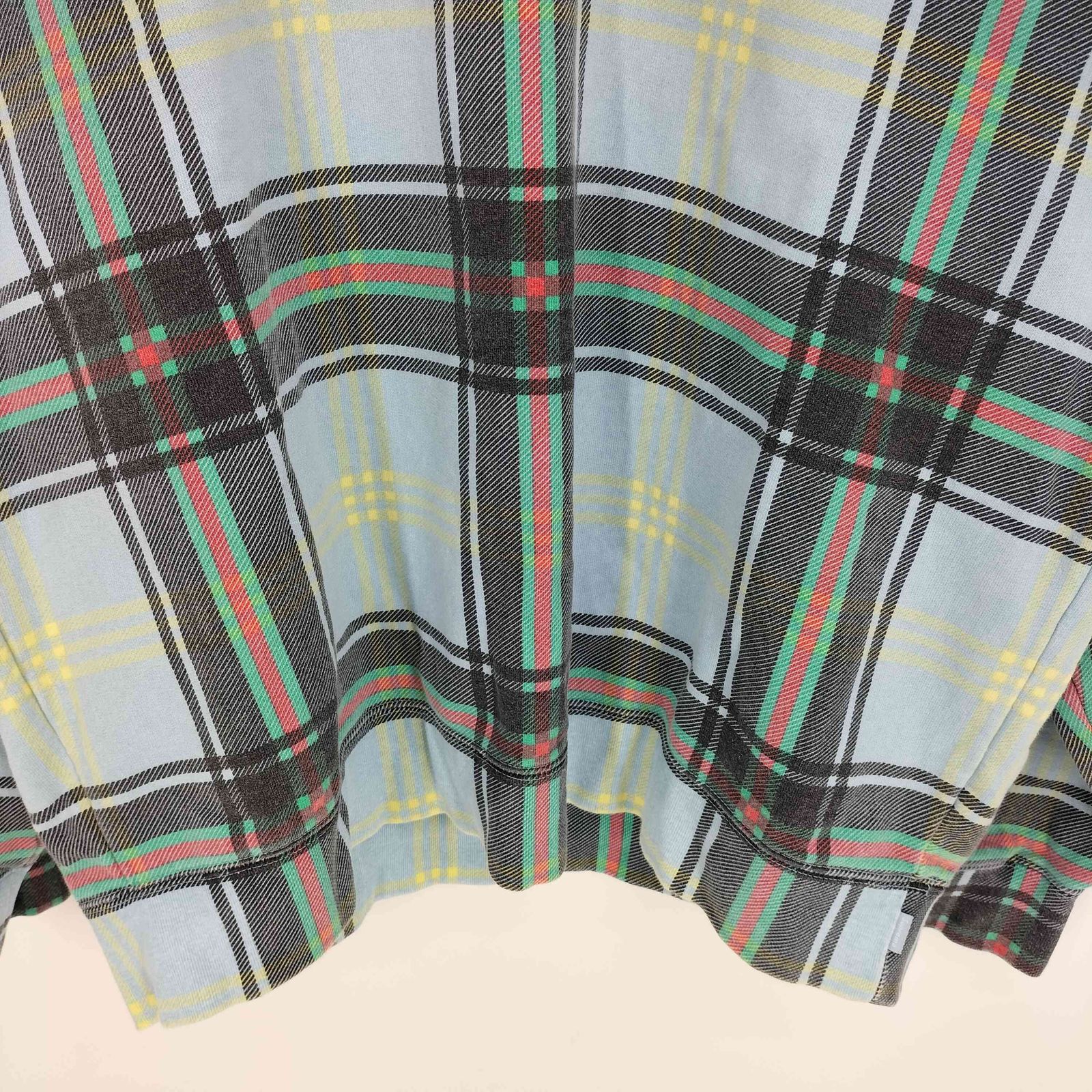 シュプリーム Supreme 21SS Plaid Crewneck Light Blue メンズ import