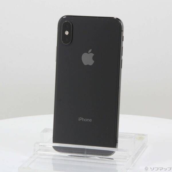 スマートフォン・携帯電話 〔品〕 iPhoneXS 64GB スペースグレイ