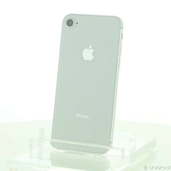 〔品〕 iPhone8 64GB シルバー MQ792J／A SoftBank【348】