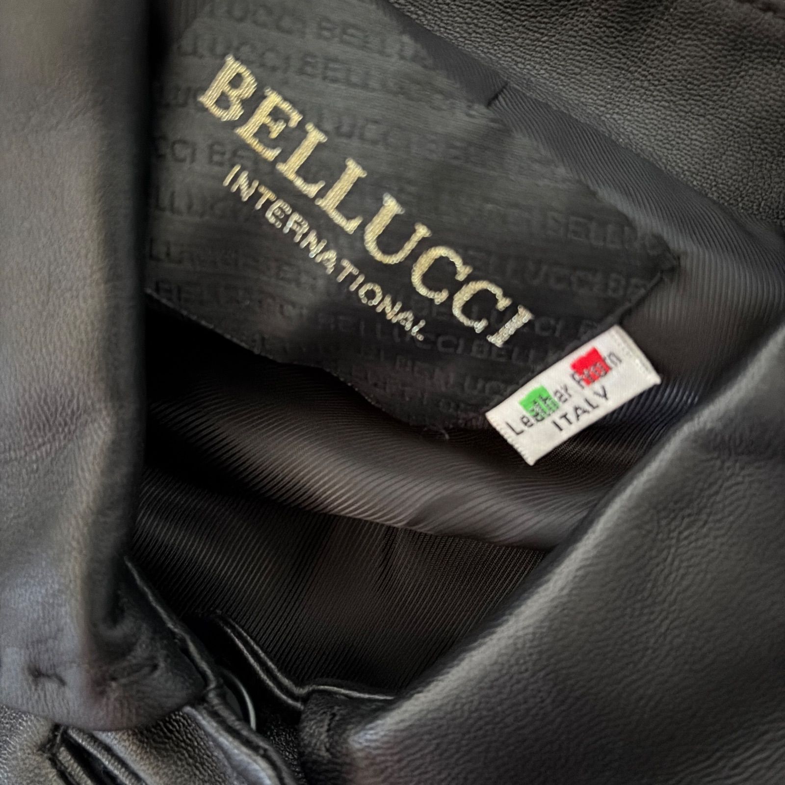 ZM1671 BELLUCCI レザーコート BELLUCCI ベルッチインターナショナル