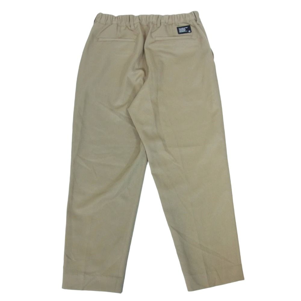 ネイバーフッド 23 SS 231 AQNH-PTM 04 TAPERED SILHOUETTE PANTS テーパード シルエット パンツ ベージュ系 L