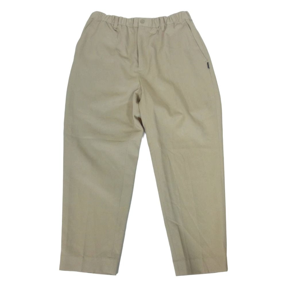 ネイバーフッド 23 SS 231 AQNH PTM 04 TAPERED SILHOUETTE PANTS テーパード シルエット パンツ ベージュ系 L