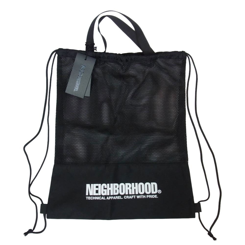 NEIGHBORHOOD ネイバーフッド 25SS 251FJNH-CG02 MESH DRAWSTRING TOTE