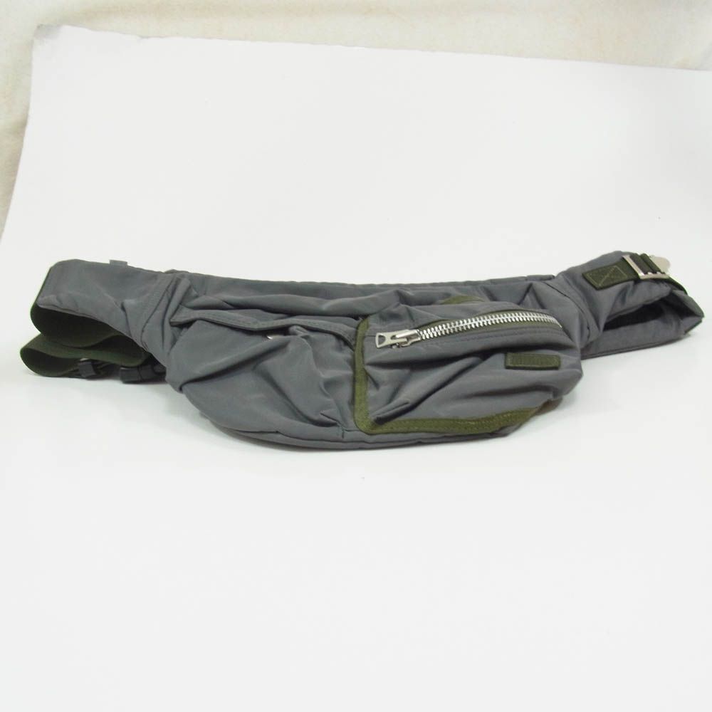 sacai x PORTER ボディバッグ 23-0783S Sacai サカイ 23AW 23-0783S Porter Pocket Bum Bag ポーター ウエスト