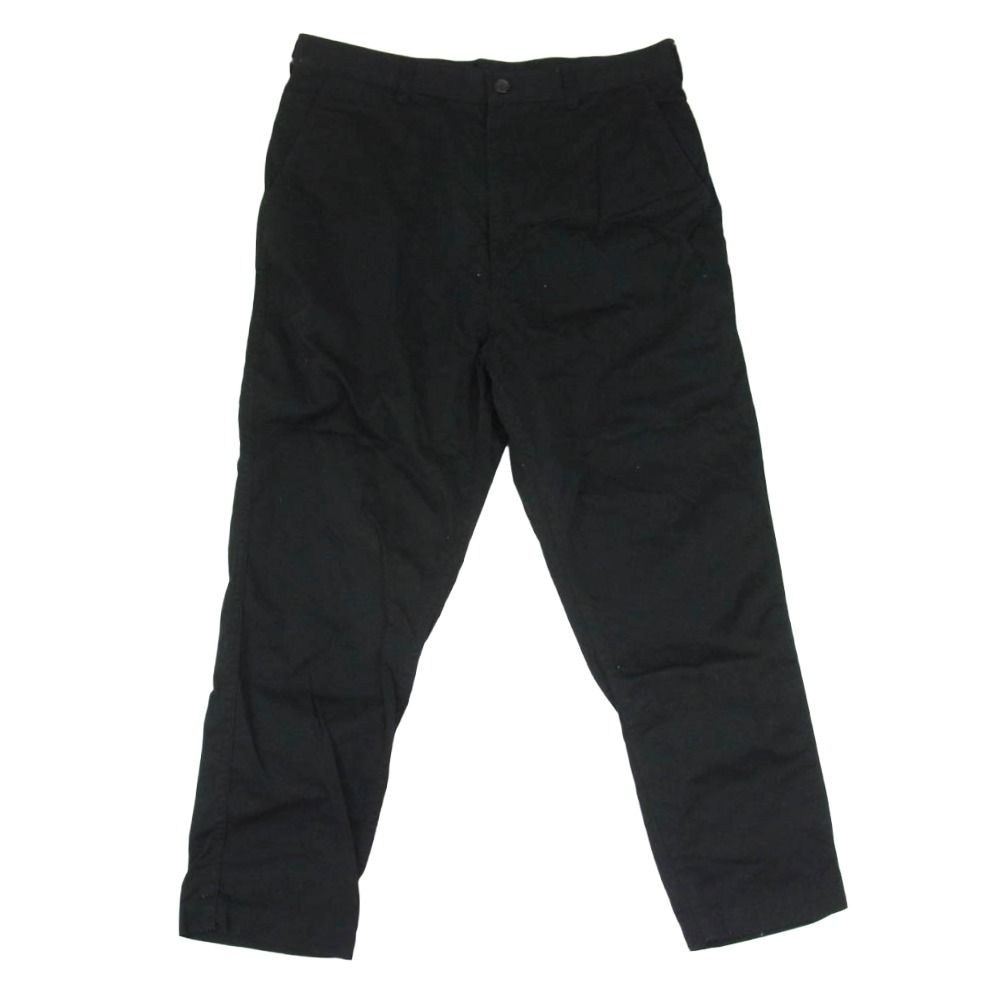 COMME des GARCONS HOMME コムデギャルソンオム 21 SS HG-P 022 Zip Fly Cotton Pants ジップフライ コットン パンツ ブラック系 M