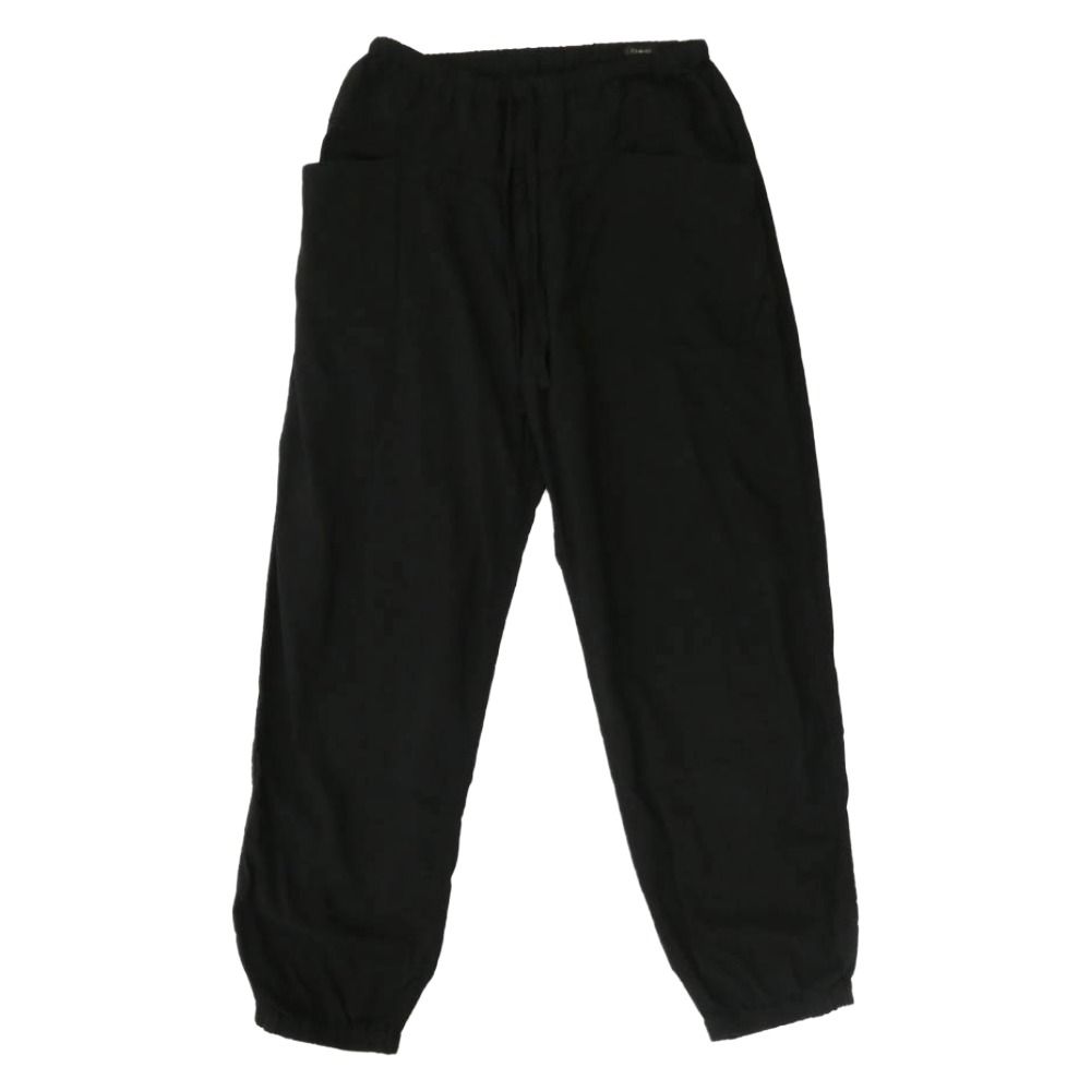 COMOLI コモリ 25 SS B 01 03010 オックス ドローストリング パンツ ブラック系 2 上