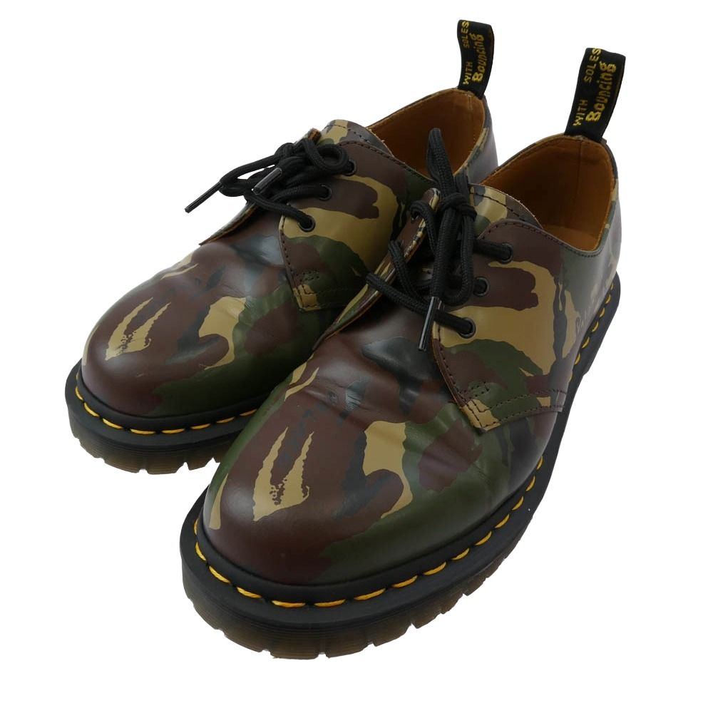Dr.Martens ドクターマーチン × PALACE パレス 1461 3 holes Shoes 3ホールシューズ ウッドランドカモ シューズ マルチ 系 UK 8