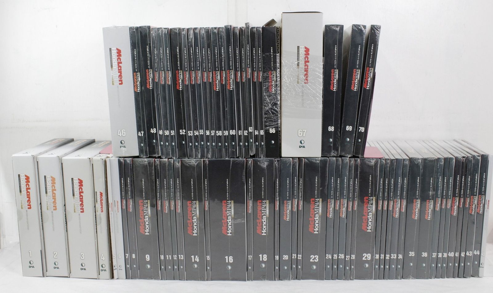 未組立 デアゴスティーニ マクラーレン ホンダ MP 4 1-70巻 特典 付き 車 模型 フィギュア ホビー -D-B 81-byebye