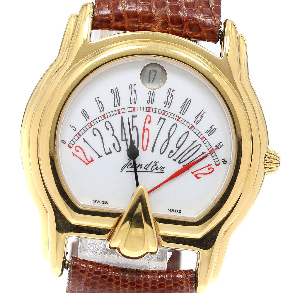 訳ありジャンイブ Jean d'Eve セクトラ レトログラード 自動巻き