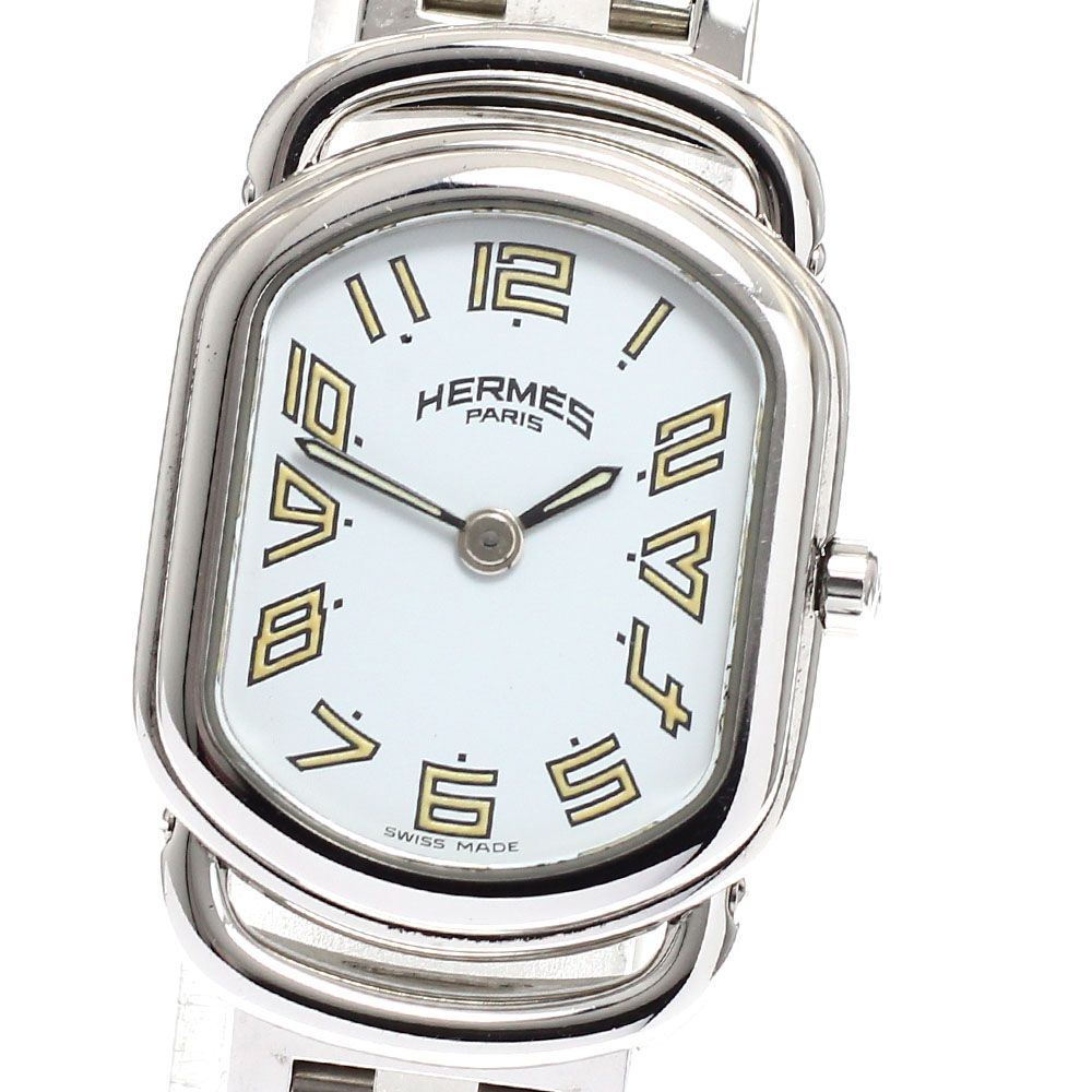 エルメス HERMES RA1.210 ラリー クォーツ レディース_921729 - メルカリ