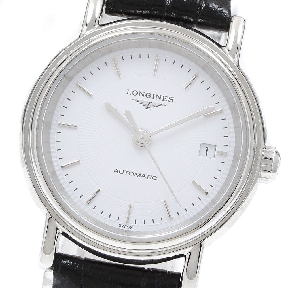 ロンジン L 4.321.4 プレザンス デイト 自動巻き レディース 保証書付き_922683