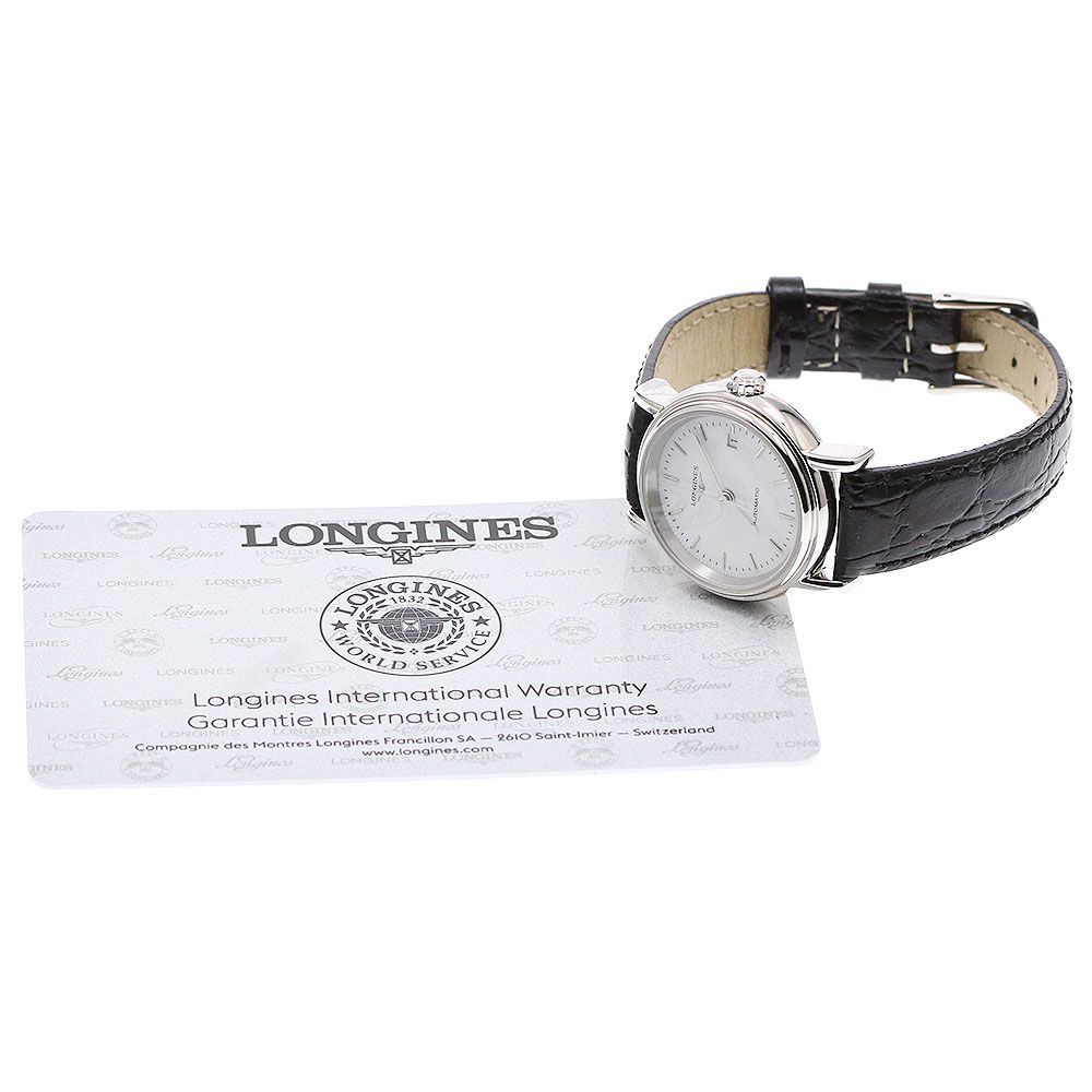 ロンジン L 4.321.4 プレザンス デイト 自動巻き レディース 保証書付き_922683